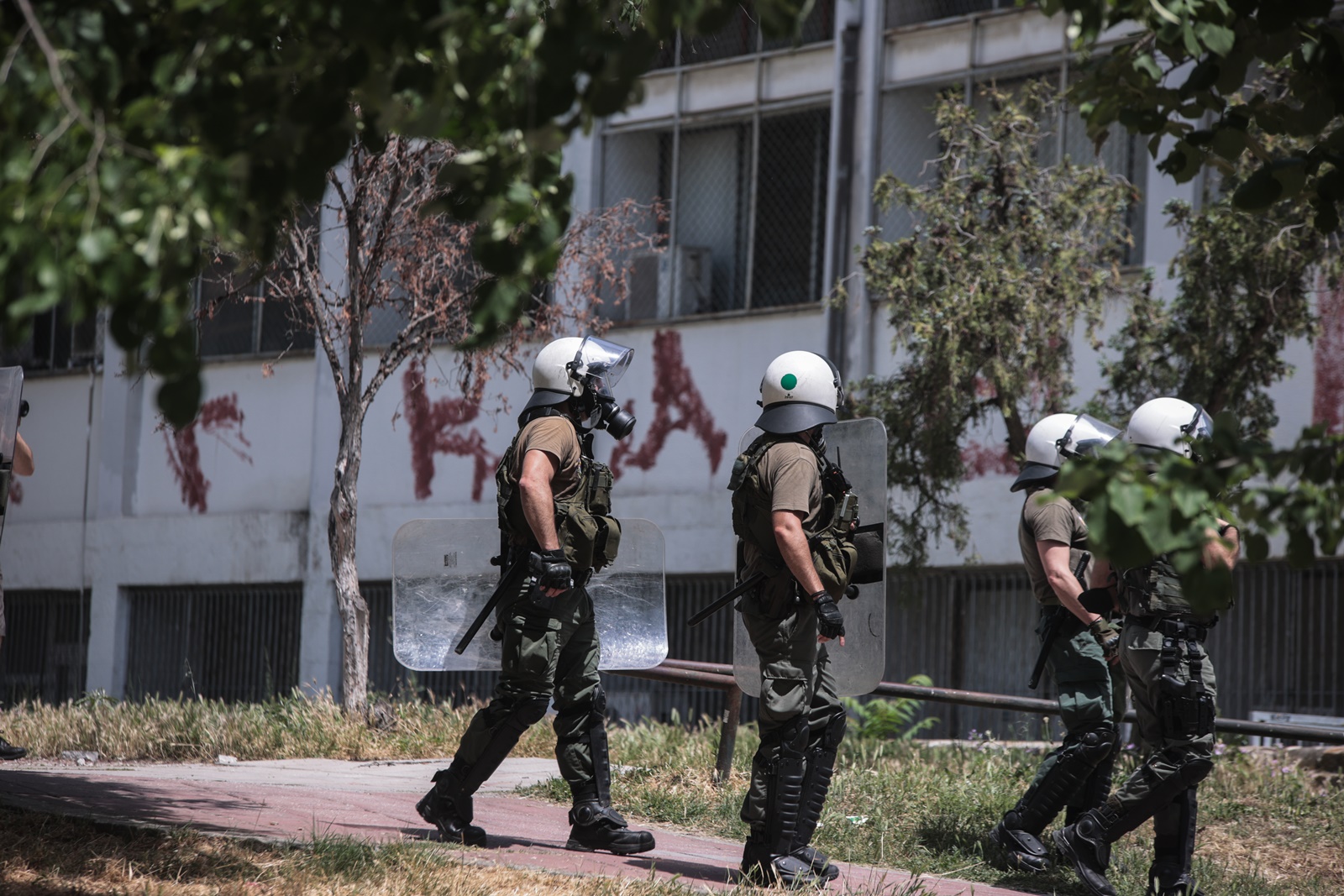 ΑΠΘ επεισόδια: Αναβρασμός μετά το τέλος της πορείας