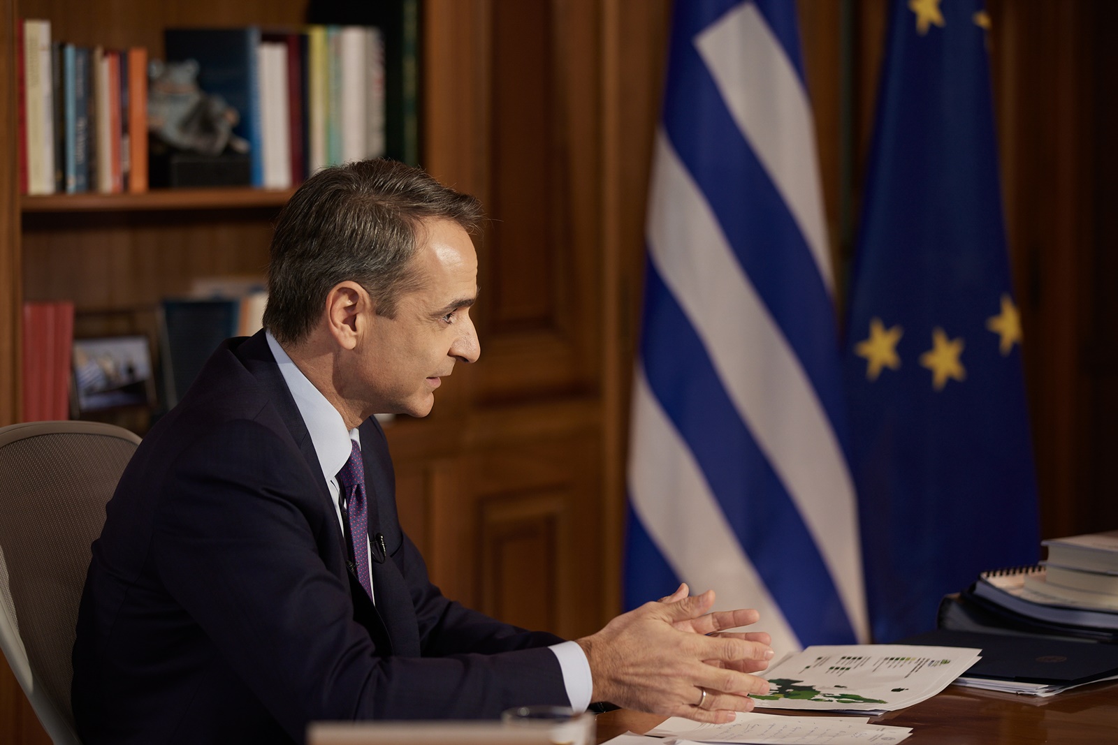 Μητσοτάκης Νταβός: Στις εργασίες του Οικονομικού Φόρουμ ο πρωθυπουργός