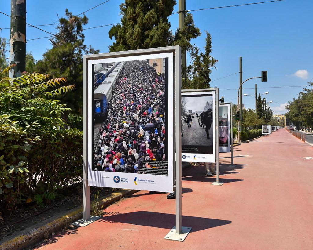 Δήμος Αθηναίων: Πενήντα επτά φωτογραφίες μαρτυρούν τη φρίκη της ρωσικής εισβολής