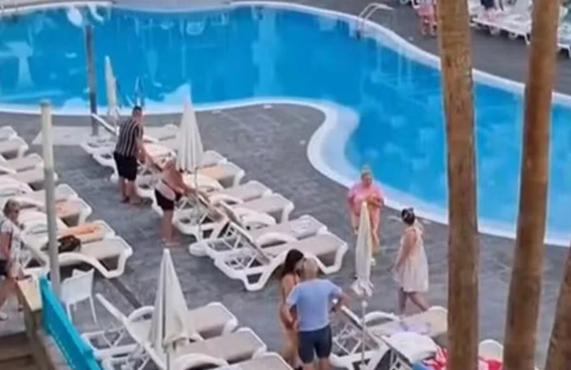 Viral: Πελάτες ξενοδοχείου τρέχουν να πιάσουν… ξαπλώστρα