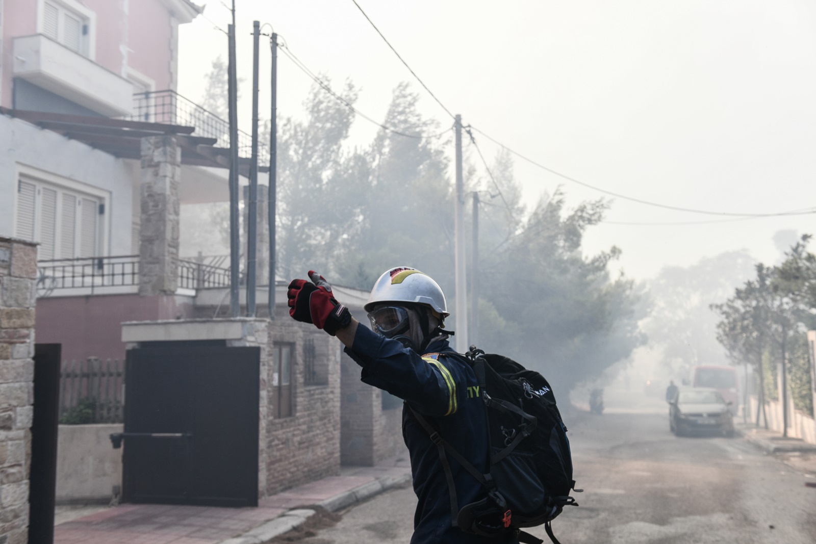 Εμπρηστής Ασπρόπυργος: Βίντεο ντοκουμέντο