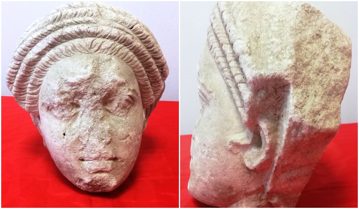 Θεσσαλονίκη: Αρχαία μαρμάρινη κεφαλή βρέθηκε μέσα σε διαμέρισμα