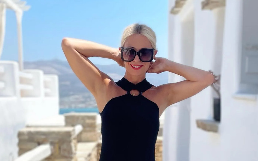 Μαρία Μπακοδήμου Instagram: Φωτογραφίζεται μόνο με την πετσέτα της