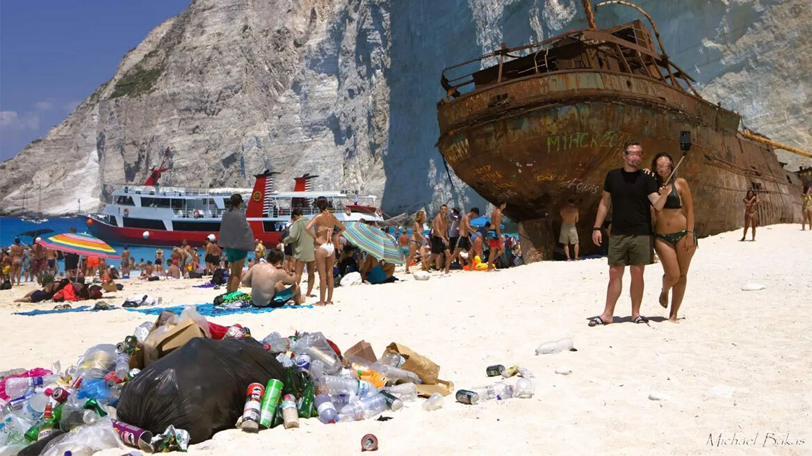Δήμος Ζακύνθου: «Δεν είναι ευθύνη μας τα σκουπίδια στο ναυάγιο»
