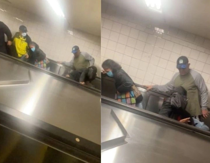 Καβγάς στο μετρό της Νέας Υόρκης: Μια.. διαμάχη που έληξε “άδοξα”