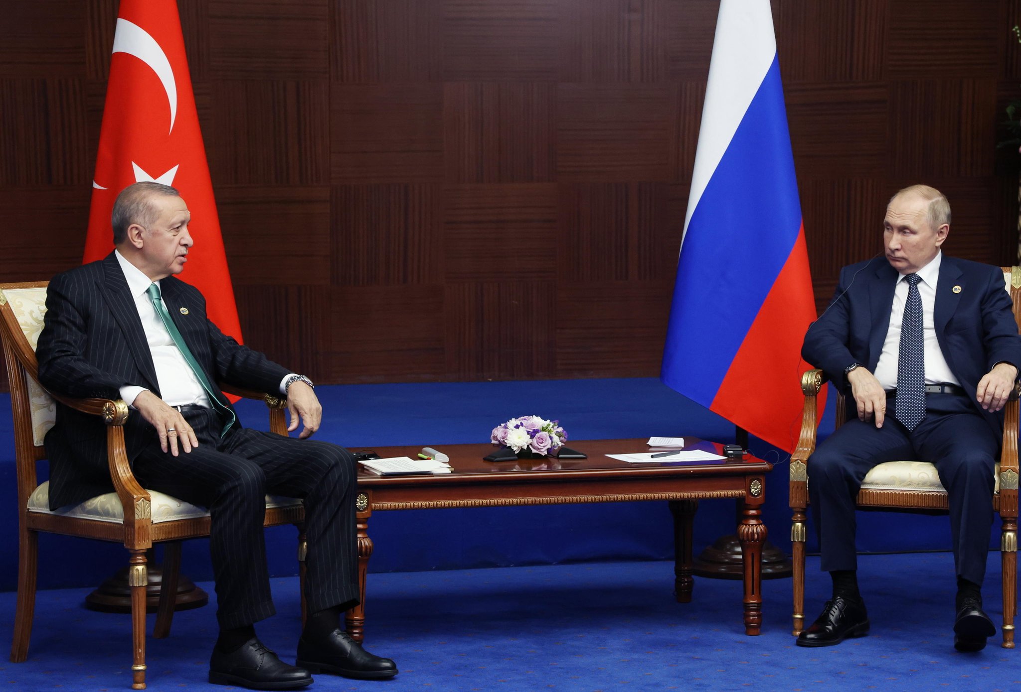 Πούτιν – Ερντογάν συνάντηση: Δεσμεύτηκαν ότι θα συσφίξουν τις σχέσεις τους στο ενεργειακό