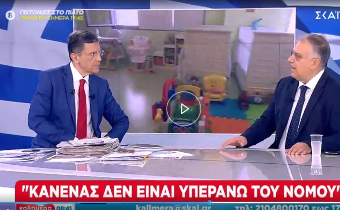 Θεοδωρικάκος στον ΣΚΑΪ για «Κιβωτό»: Όποιοι κι αν είναι οι δράστες θα οδηγηθούν στην δικαιοσύνη