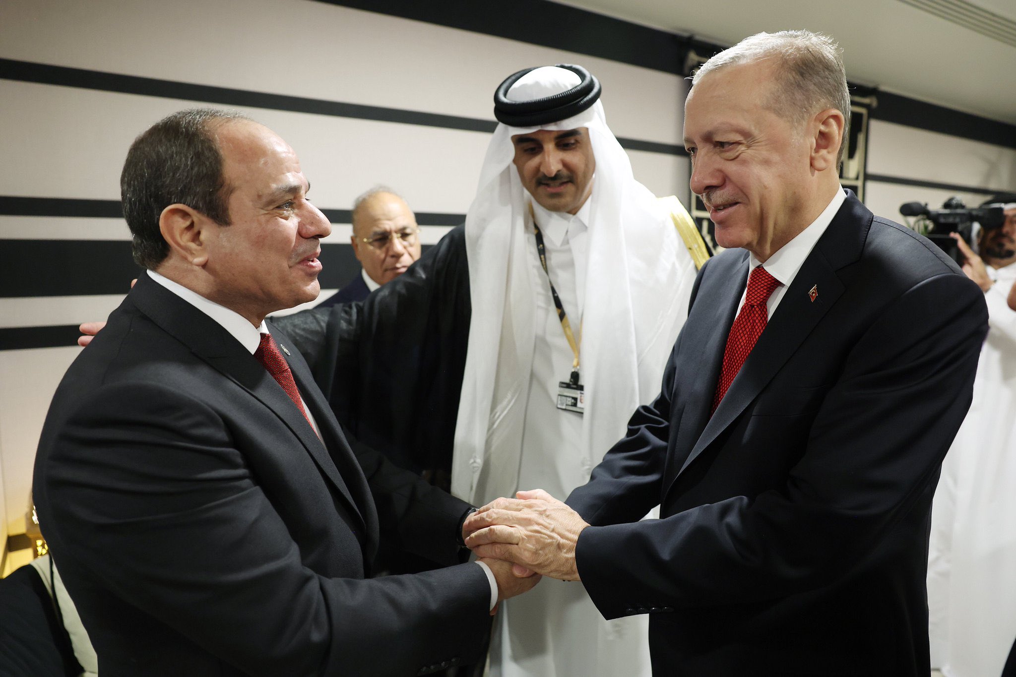 Ερντογάν – Κατάρ Μουντιάλ 2022: Συνάντηση με τον πρόεδρο Σίσι