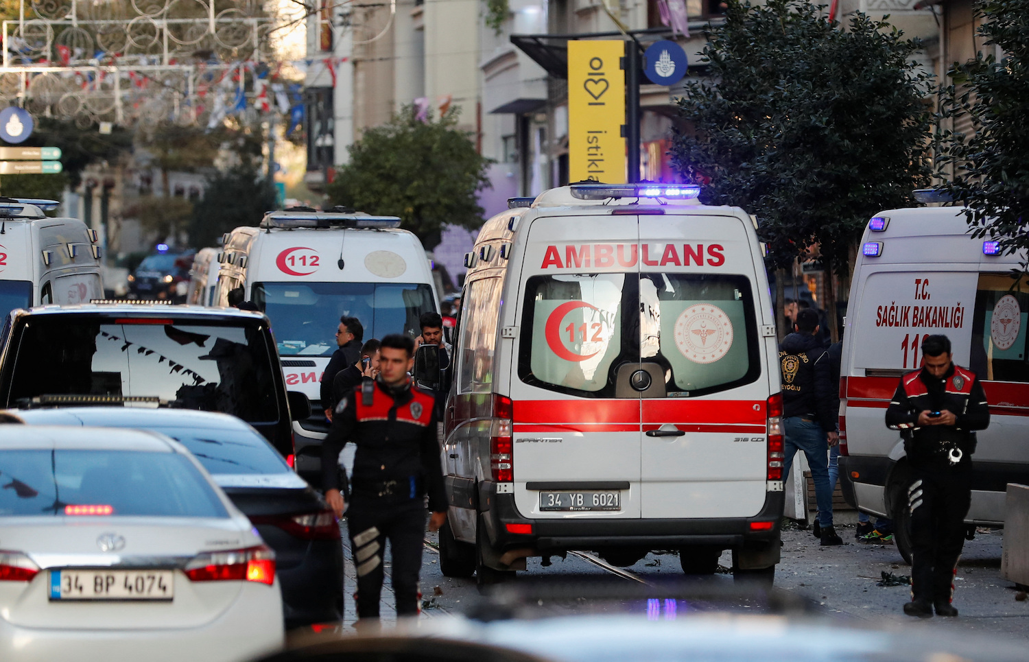 Έκρηξη Κωνσταντινούπολη – Ταξίμ: Γυναίκα πυροδότησε τη βόμβα