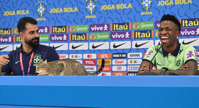 Κροατία – Βραζιλία Μουντιάλ 2022: Γάτα… διέκοψε τη συνέντευξη Τύπου