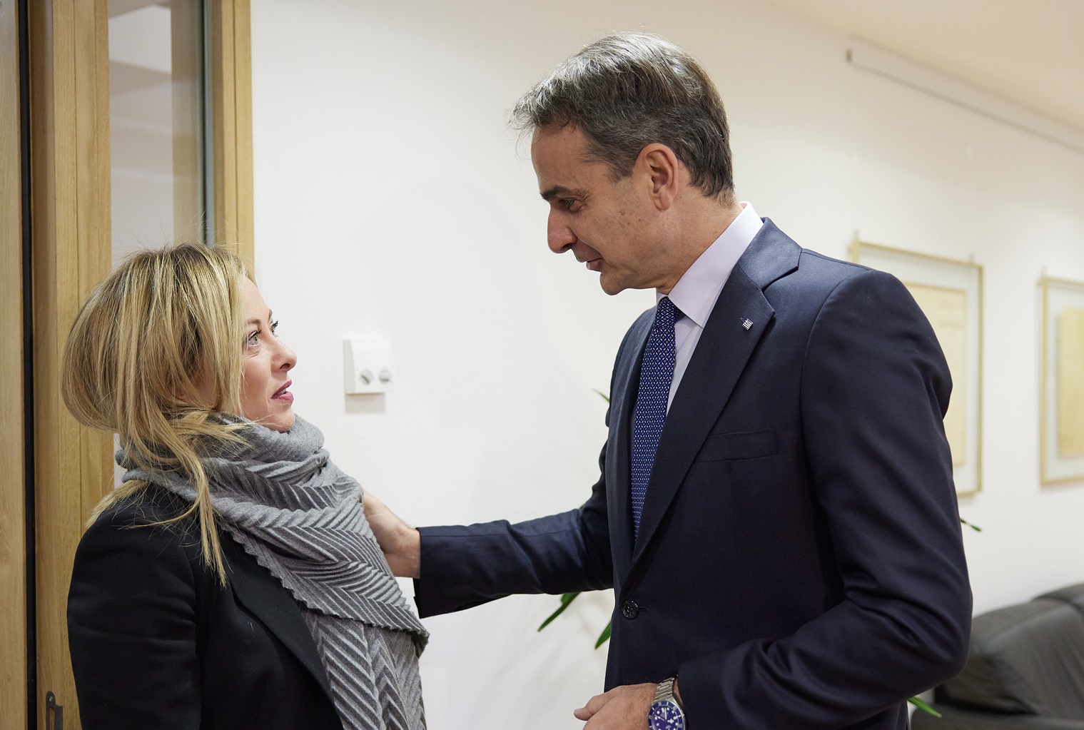 Μητσοτάκης – Μελόνι συνάντηση: Τι συζήτησε ο πρωθυπουργός με την Ιταλίδα ομόλογό του