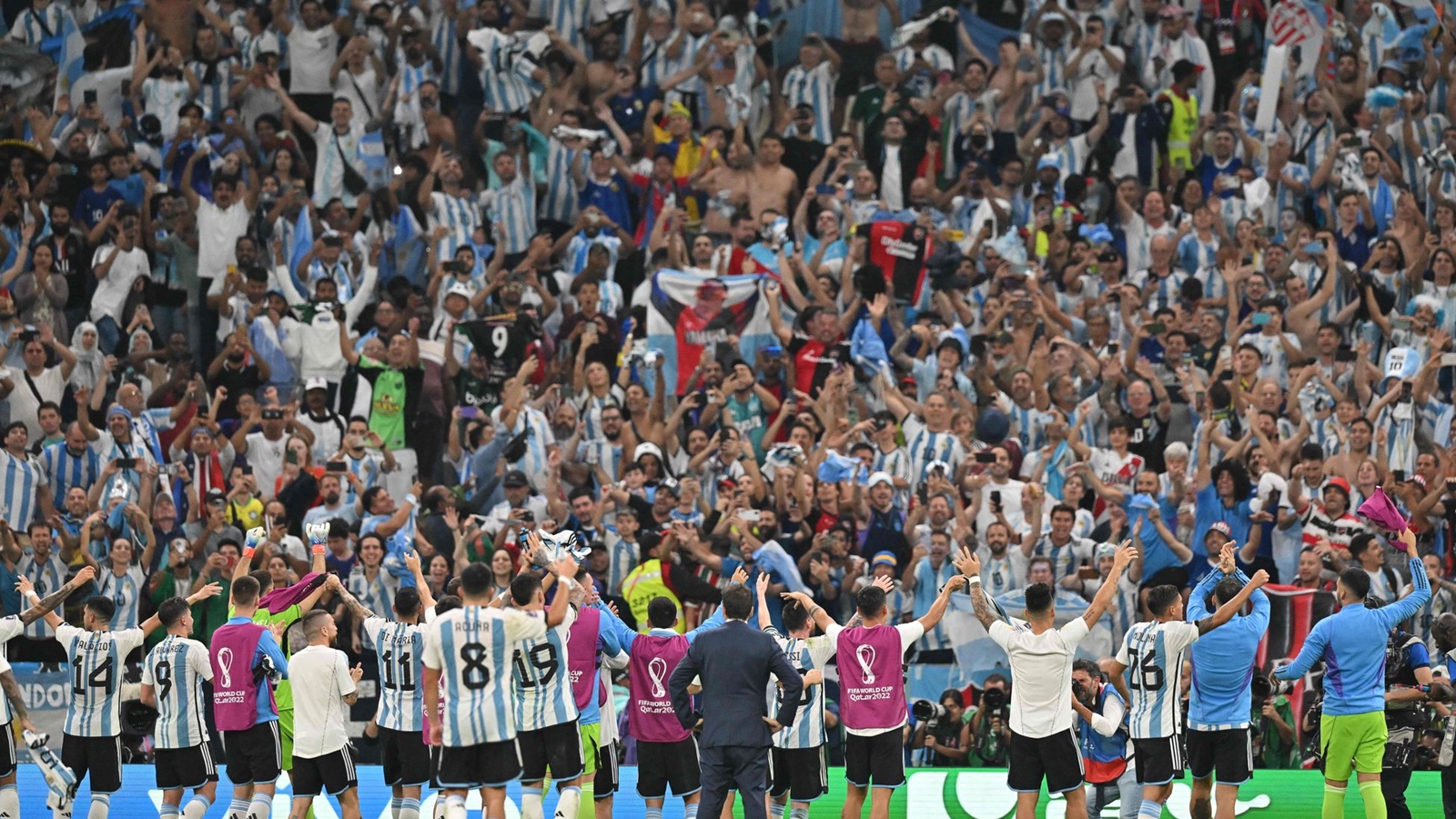 Αργεντινή – Μουντιάλ 2022: Το πάρτι των παικτών στα αποδυτήρια