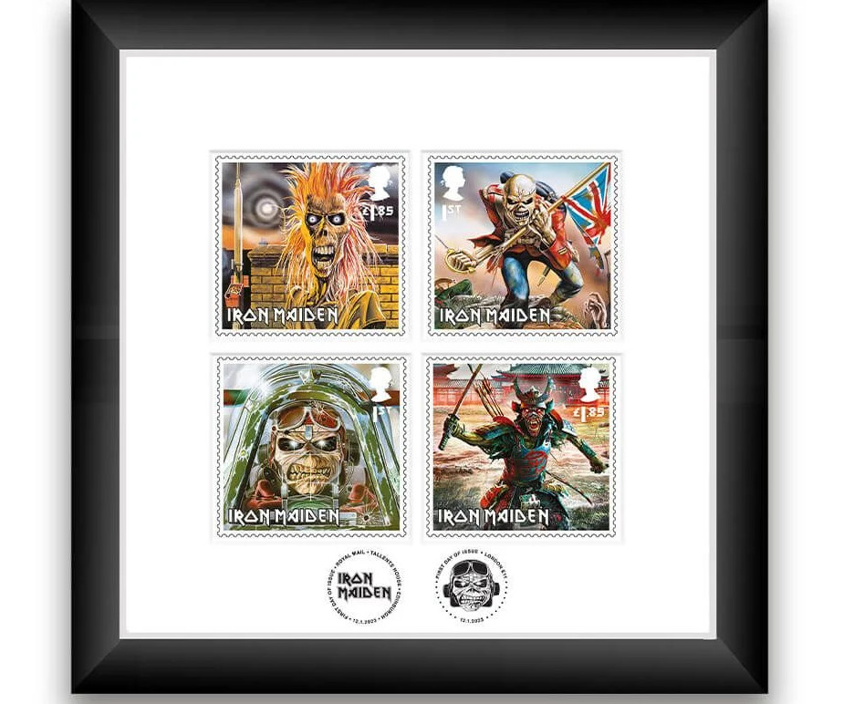 Οι Iron Maiden τώρα και σε… γραμματόσημα