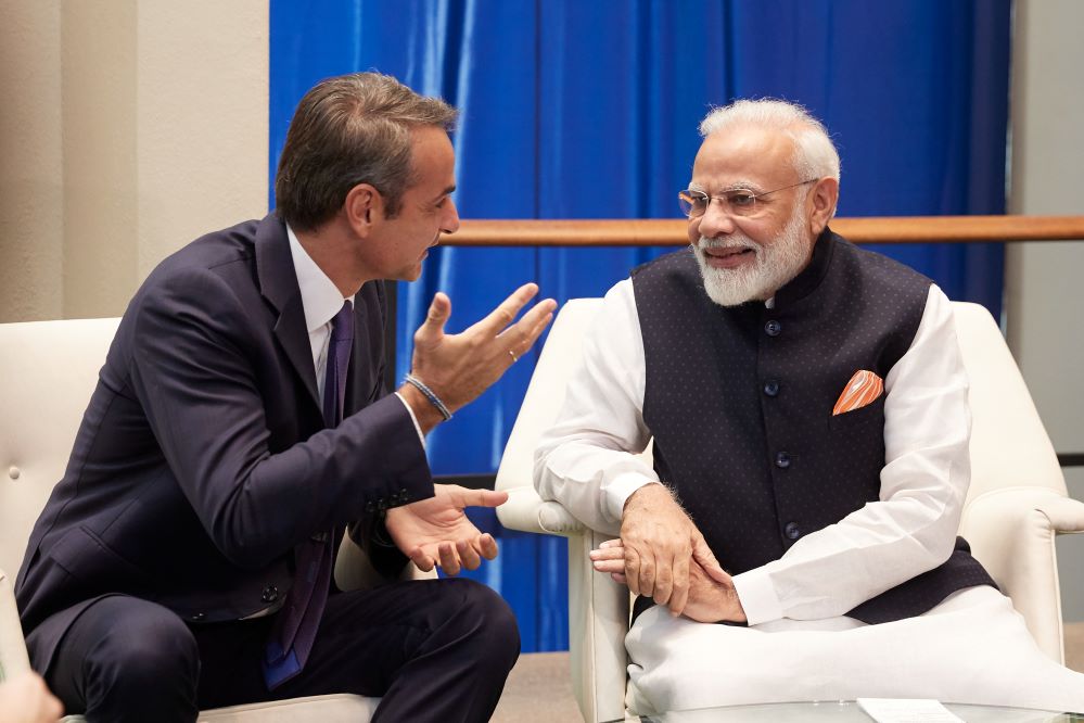 Μητσοτάκης στους Times of India: «Ελλάδα και Ινδία, μια φιλία χιλιετιών που γίνεται ισχυρότερη»