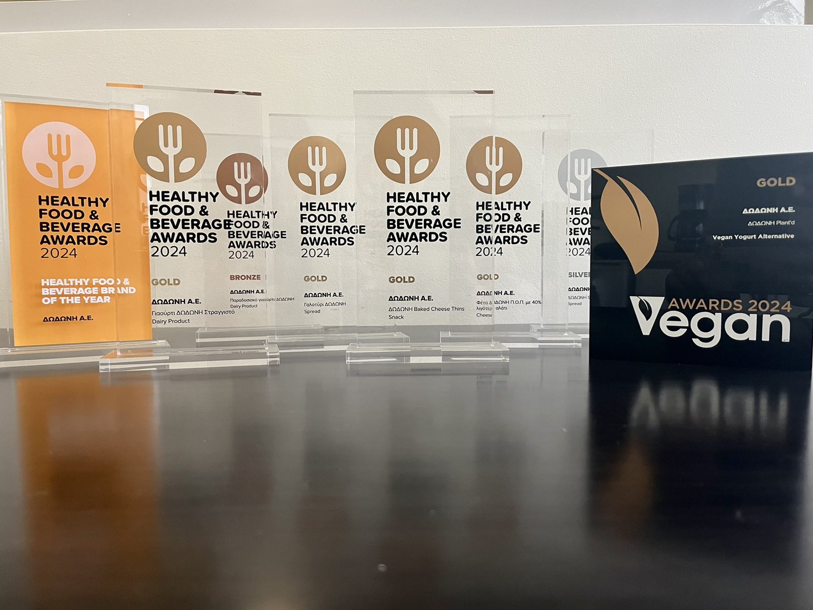 Η ΔΩΔΩΝΗ αναδεικνύεται «Healthy Food & Beverage Brand Of The Year» για Ακόμα μια Χρονιά