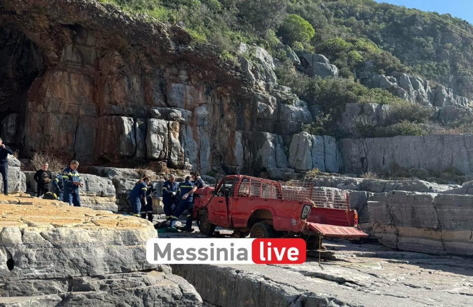 Αγροτικό στη Μάνη προσγειώθηκε στα βράχια – Νεκρός ο 95χρονος οδηγός