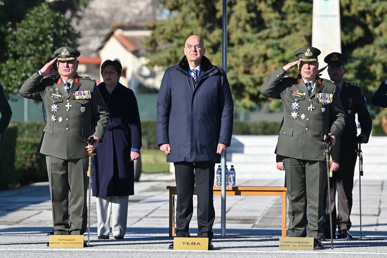 Παρουσία του Νίκου Δένδια η τελετή παράδοσης – παραλαβής καθηκόντων Αρχηγού Τακτικής Αεροπορίας