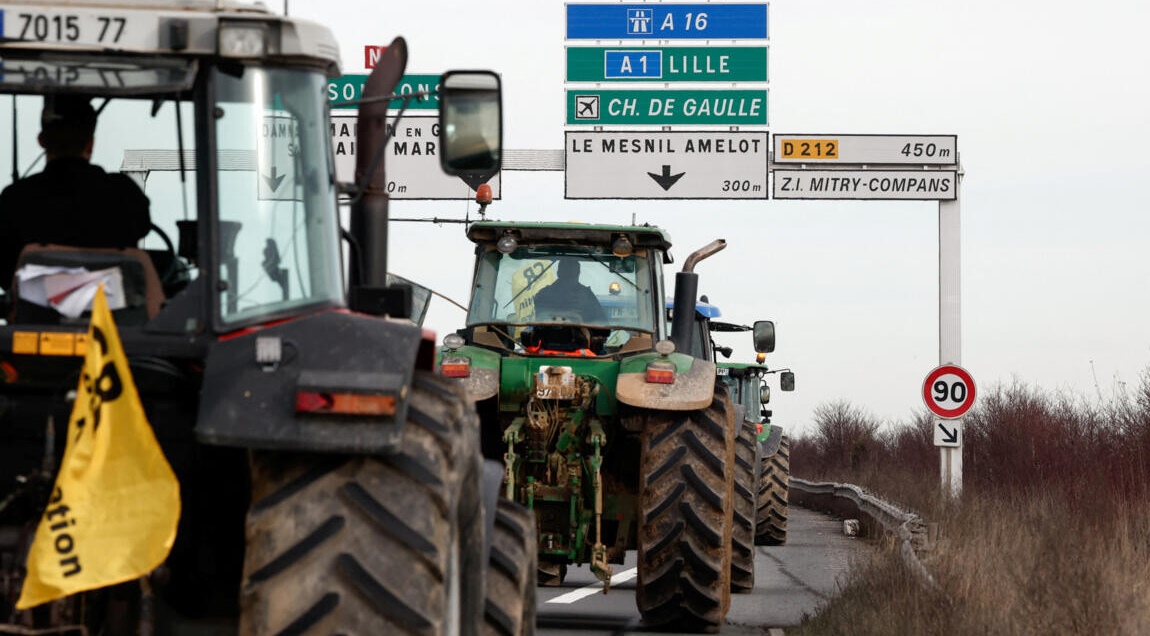 Αγρότες Γαλλία διαδηλώσεις: Σε κατάσταση πολιορκίας το Παρίσι