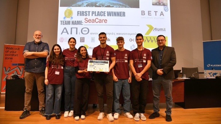 SeaCare ΑΠΘ: Ανάμεσα στις πέντε καλύτερες σε Διεθνή Διαγωνισμό η ομάδα