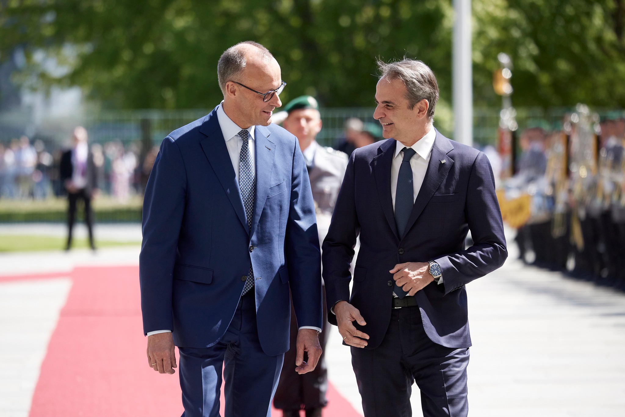 Βράβευση Μητσοτάκη στο Βερολίνο: «Αυτή η αναγνώριση ανήκει στον ελληνικό λαό»