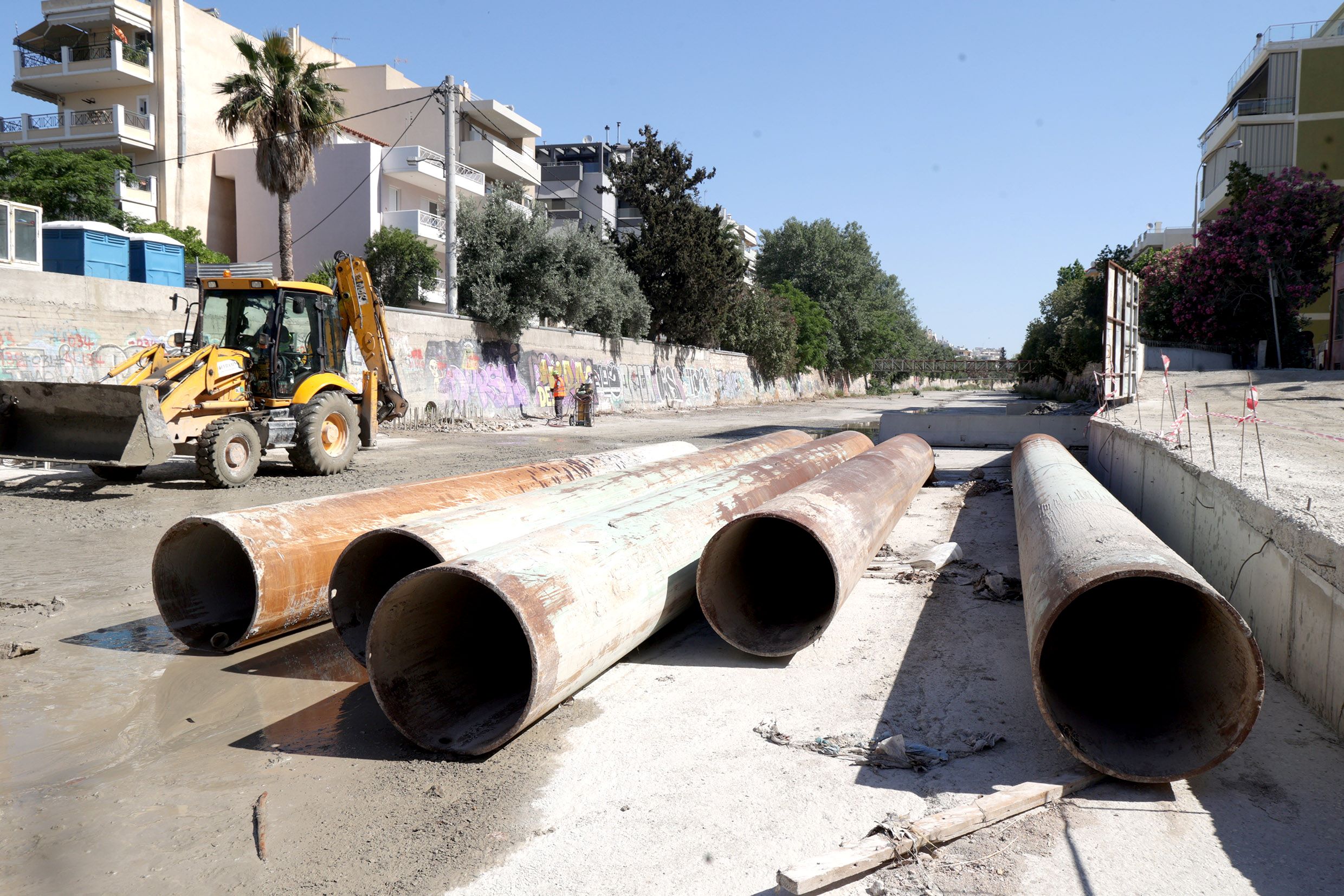 Επιτόπια αυτοψία Χαρδαλιά: Ιλισσός και 14ο Νηπιαγωγείο Καλλιθέας