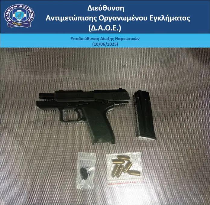 22χρονος τοξικοεξαρτημένος πουλούσε κλεμμένο όπλο αστυνομικού (!) σε 44χρονο