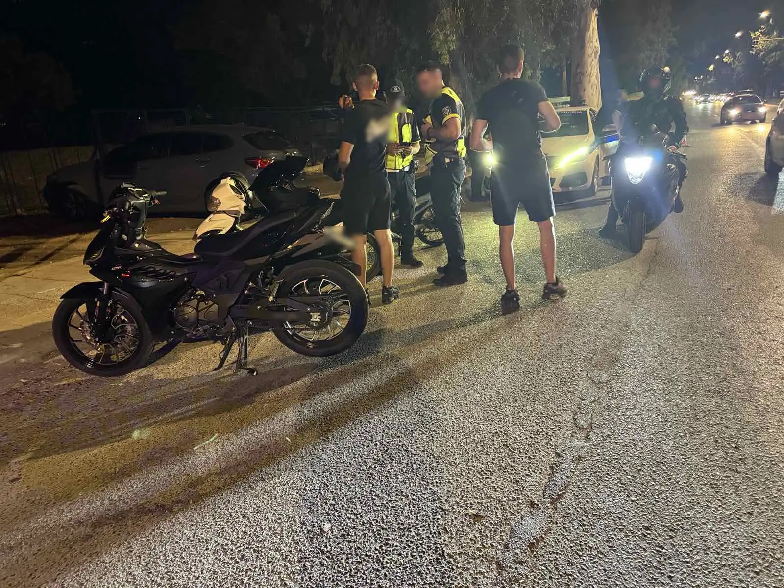 Έλεγχοι σε λεωφόρους για κόντρες και παραβάσεις – 266 παραβάσεις σε 1.076 ελέγχους μέσα σε λίγες ώρες