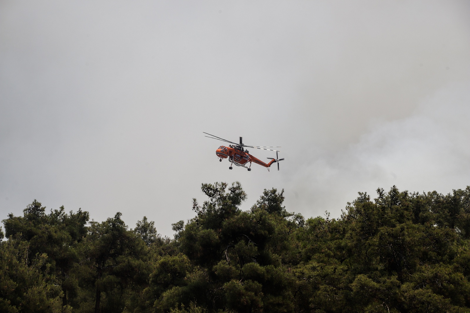 Φωτιά στο Ωραιόκαστρο Θεσσαλονίκης: Ήχησε το 112